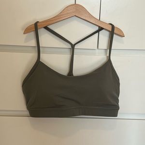 Olive Lululemon Sports Bra